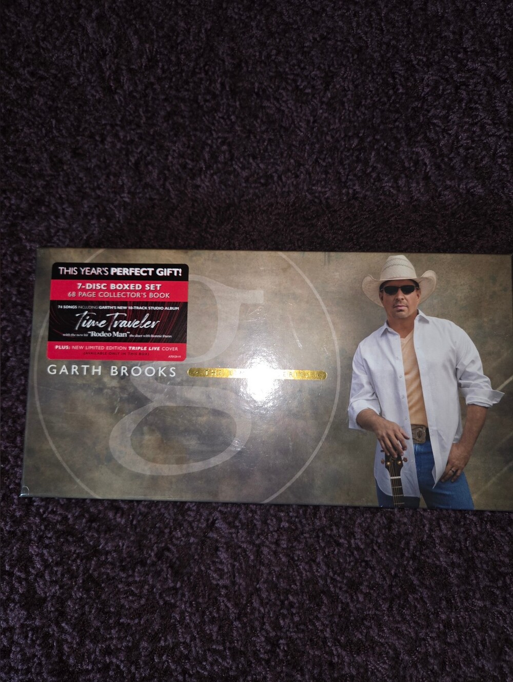 Garth Brooks 7-Disc Box Set TIME TRAVLER, 74 SONGS